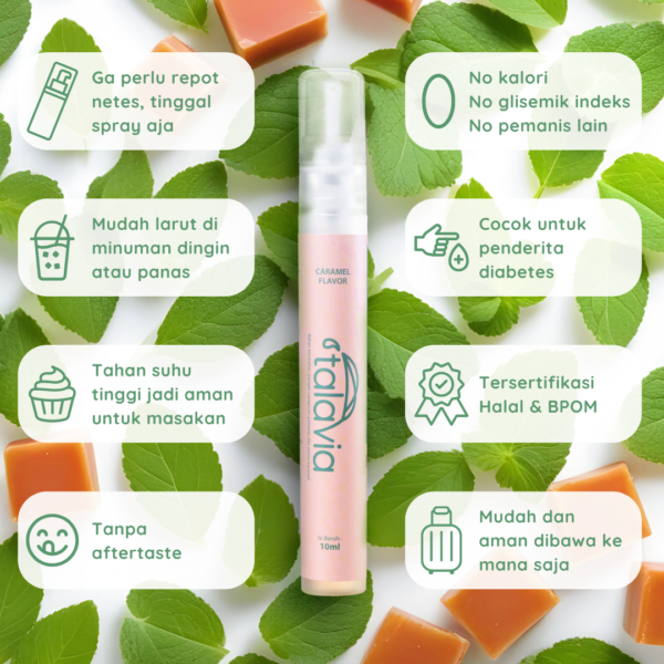 Manfaat Stevia Talavia Caramel