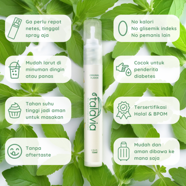 Manfaat Stevia Talavia Original